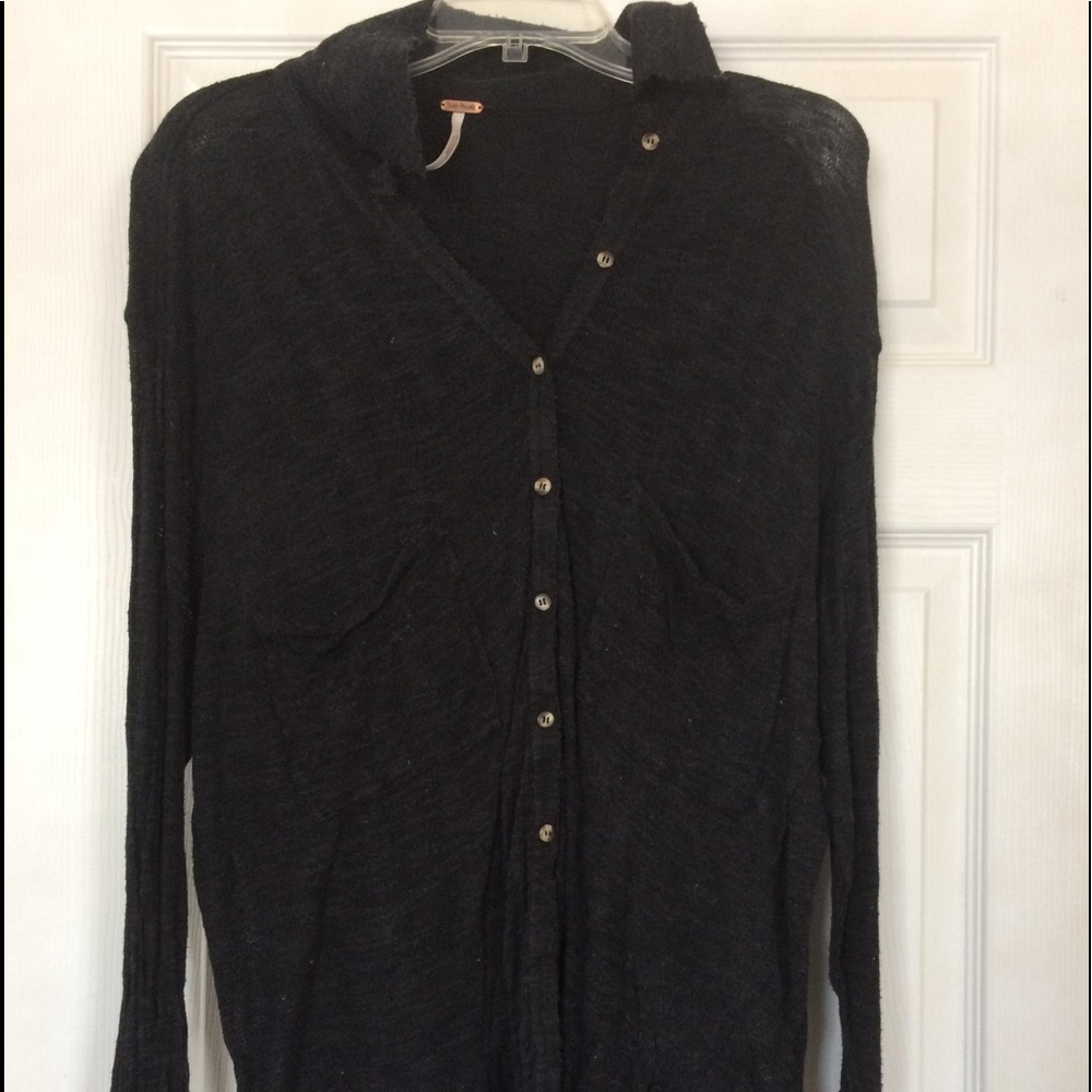 Free People black blouse